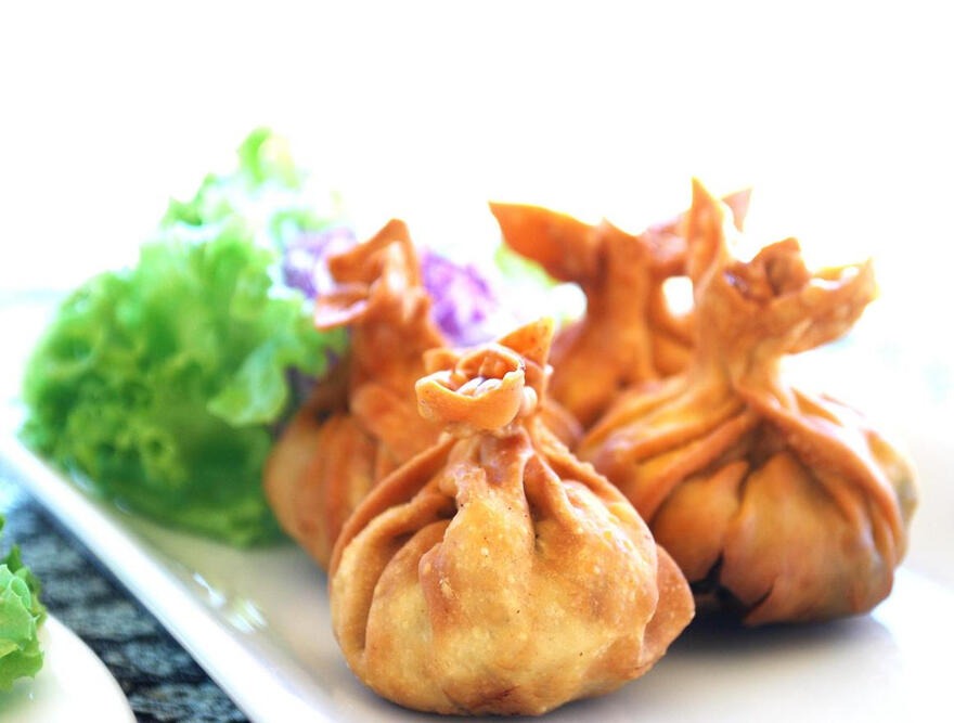 Money Bags entree at Chang Siam Thai Restaurant